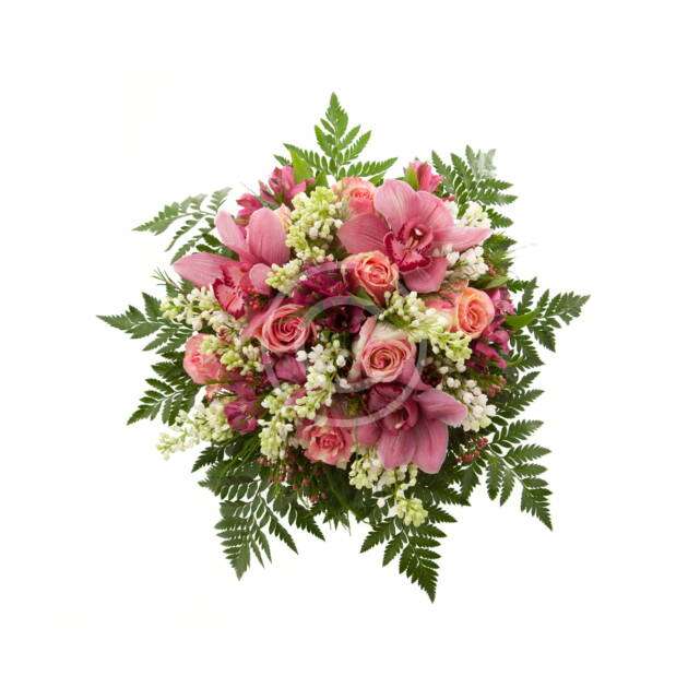 Rose and Freesia Posy